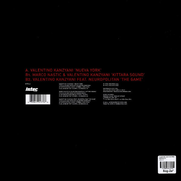 Valentino Kanzyani - Intecnique | Intec Records (INTEC37) - 2