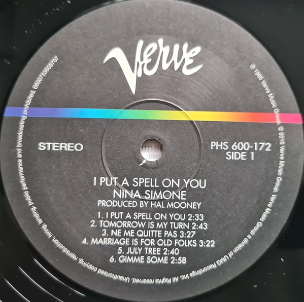 Nina Simone - I Put A Spell On You | Verve Records (PHS 600-172) - 4