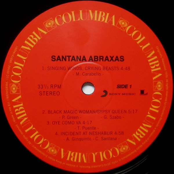 Santana - Abraxas | Columbia (88875194291)