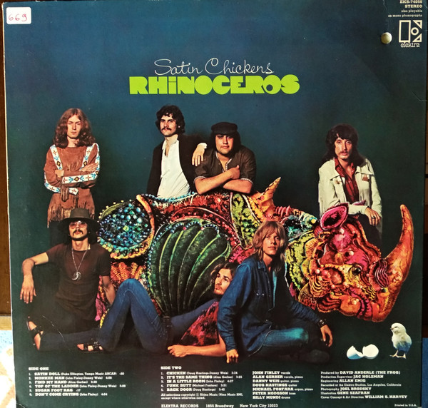 Rhinoceros - Satin Chickens | Elektra (EKS 74056) - 2 Rhinoceros - Satin Chickens | Elektra (EKS 74056) - 2