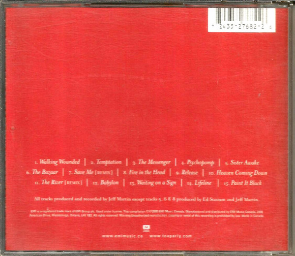 The Tea Party - Tangents - The Tea Party Collection CD | EMI Music Canada (7 2435 27682 2 6) - 2