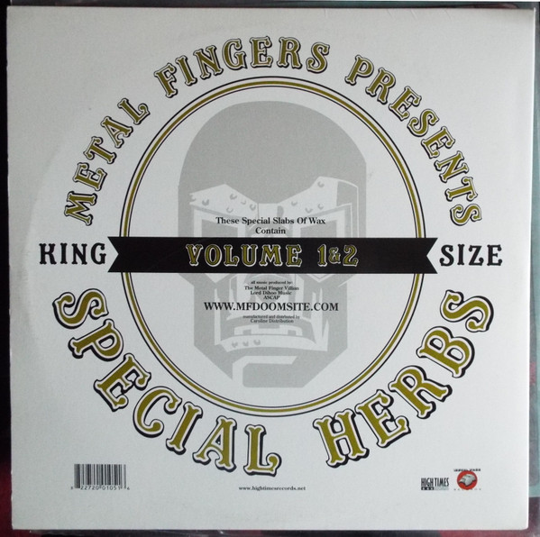 Metal Fingers - Special Herbs (Volume 1&2) | High Times Records (HTR 105) - 2
