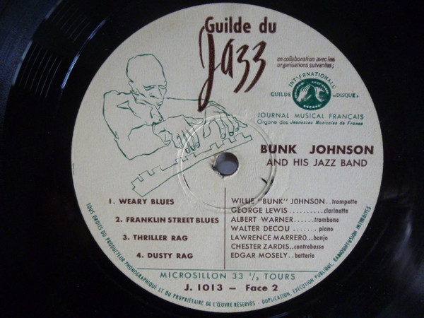 Bunk Johnson And His Jazz Band - Bunk Johnson And His Jazz Band | Jazztone (J.1013) - 4 Bunk Johnson And His Jazz Band - Bunk Johnson And His Jazz Band | Jazztone (J.1013) - 4