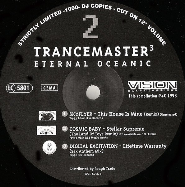 Various - Trancemaster 3 (Eternal Oceanic) | Vision Soundcarriers (302. 4011. 1) - 2