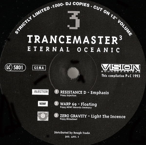 Various - Trancemaster 3 (Eternal Oceanic) | Vision Soundcarriers (302. 4011. 1) - 3