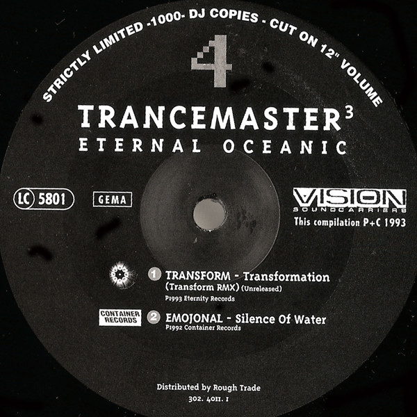 Various - Trancemaster 3 (Eternal Oceanic) | Vision Soundcarriers (302. 4011. 1) - 4