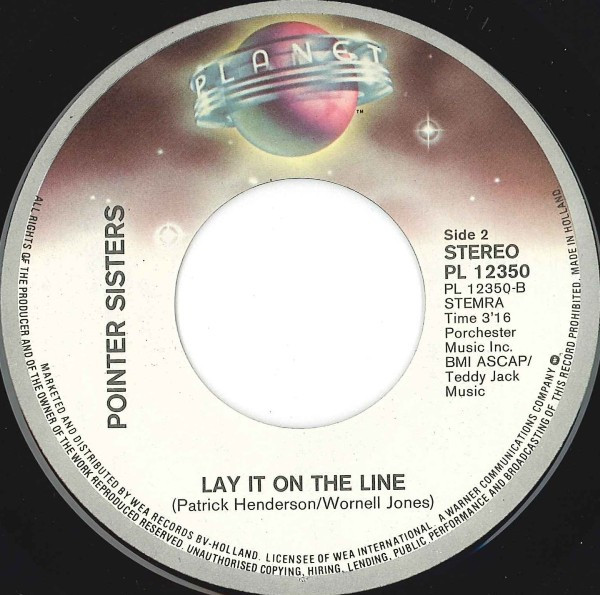 Pointer Sisters - Happiness | Elektra (PL 12350) - 4 Pointer Sisters - Happiness | Elektra (PL 12350) - 4