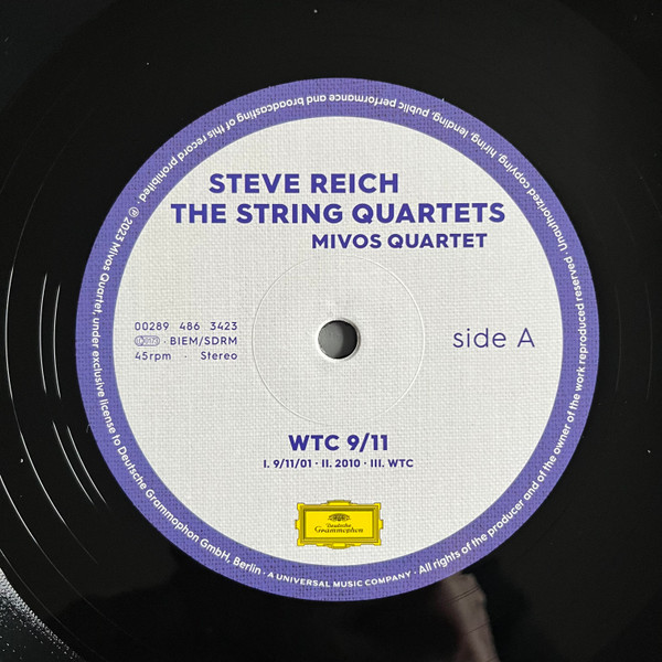 Steve Reich , MIVOS Quartet - The String Quartets | Deutsche Grammophon (486 3386) - 4