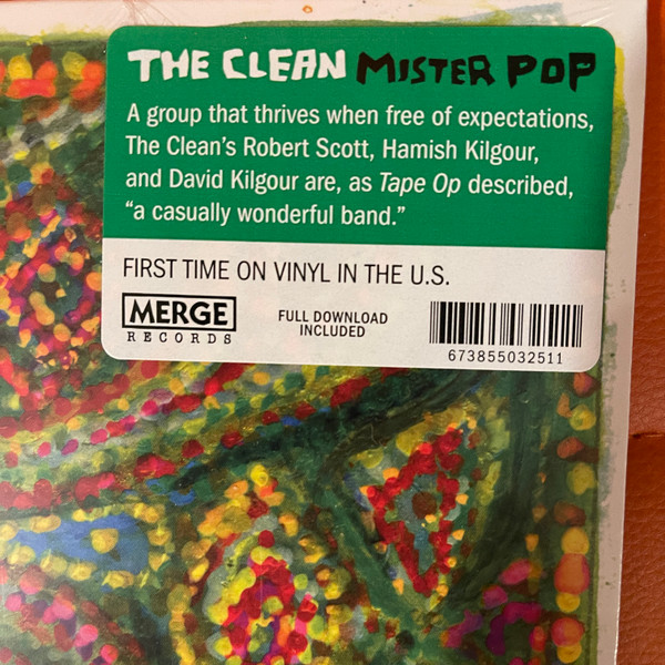 The Clean - Mister Pop | Merge Records (MRG325) - 2