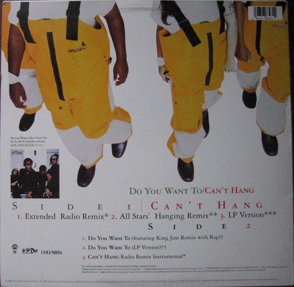 Xscape - Do You Want To / Can't Hang | Columbia (44 78323) - 4 Xscape - Do You Want To / Can't Hang | Columbia (44 78323) - 4