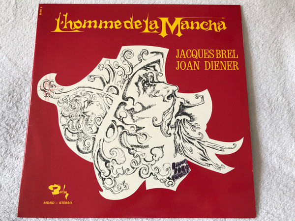 Jacques Brel , Joan Diener - L'homme De La Mancha | Barclay (80 381) - 2