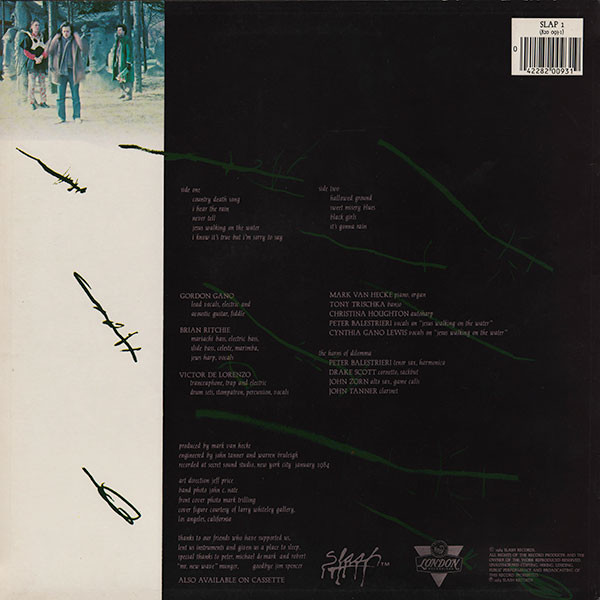 Violent Femmes - Hallowed Ground | London Records (820 093-1) - 2