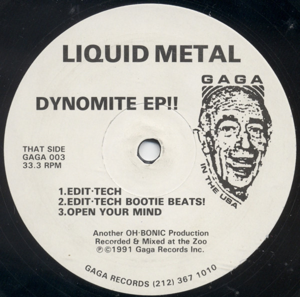 Liquid Metal - Dynomite EP‼ | Gaga Records (GAGA 003) - 2