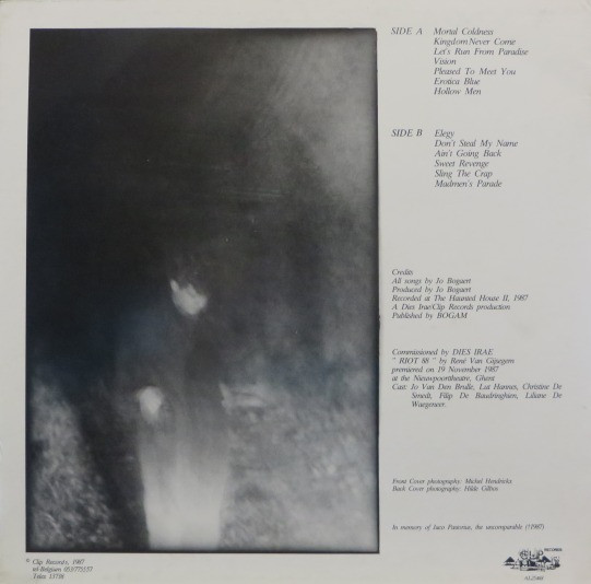 Jo Bogaert - Riot 88 | Clip Records (AL 25468) - 2