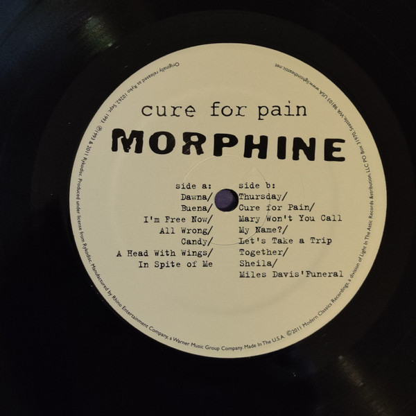 Morphine - Cure For Pain | Light In The Attic (MCR 901) - 3 Morphine - Cure For Pain | Light In The Attic (MCR 901) - 3