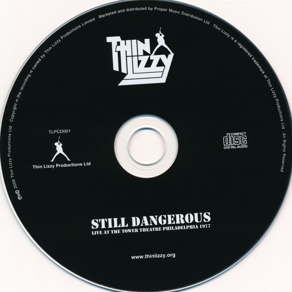 Thin Lizzy - Still Dangerous (Live At The Tower Theatre Philadelphia 1977) | Thin Lizzy Productions (TLPCD001) - 4