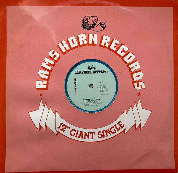 Anne LeSear - I Stand Accused | Rams Horn Records (RHR 3387) - main