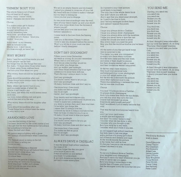 Everly Brothers - Born Yesterday | Mercury (826-142-1 Q) - 4 Everly Brothers - Born Yesterday | Mercury (826-142-1 Q) - 4
