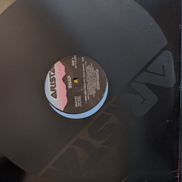 Snap! - Mary Had A Little Boy | Arista (AD-2144) - main