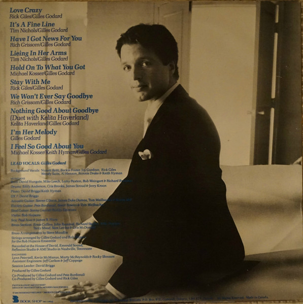 Gilles Godard - Have I Got News For You | Book Shop Records (BSR - 33-720) - 2