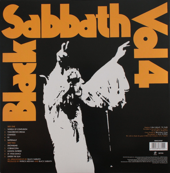 Black Sabbath - Black Sabbath Vol 4 | BMG (BMGCAT487) - 3