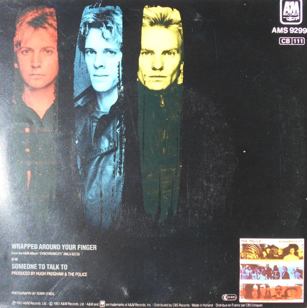 The Police - Wrapped Around Your Finger | A&M Records (AMS 9299) - 2