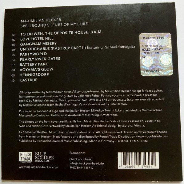 Maximilian Hecker - Spellbound Scenes Of My Cure | Eat The Beat Music (ETB 0003) - 3 Maximilian Hecker - Spellbound Scenes Of My Cure | Eat The Beat Music (ETB 0003) - 3