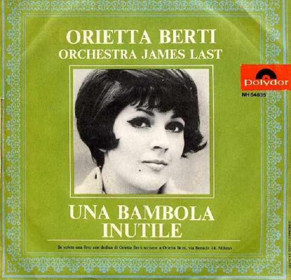 Orietta Berti - Dove, Non So | Polydor (NH 54835) - 2