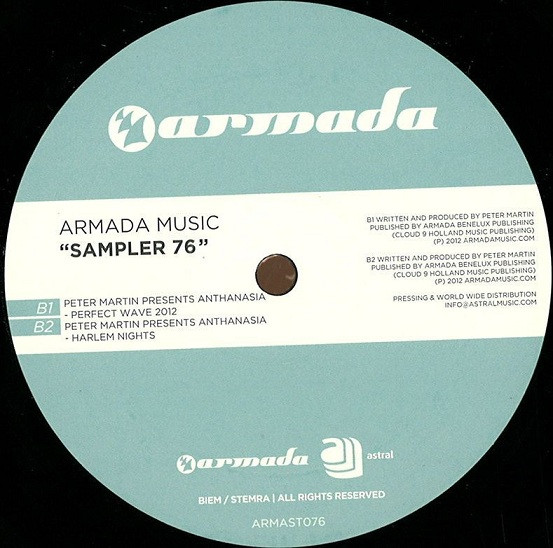 Various - Armada Music Sampler 76 | Armada (ARMAST076) - 2