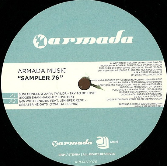 Various - Armada Music Sampler 76 | Armada (ARMAST076) - main