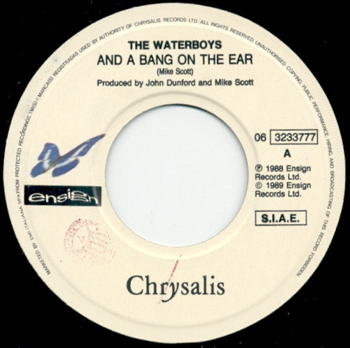 The Waterboys - And A Bang On The Ear | Ensign (06 3233777) - 3