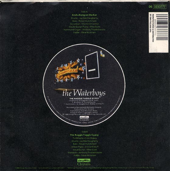 The Waterboys - And A Bang On The Ear | Ensign (06 3233777) - 2