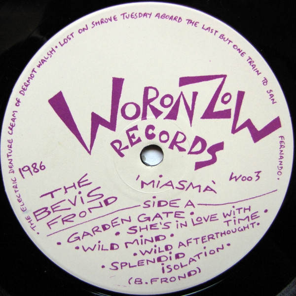 The Bevis Frond - Miasma LP -ORIGINAL | Woronzow (WOO3) - 3 The Bevis Frond - Miasma LP -ORIGINAL | Woronzow (WOO3) - 3