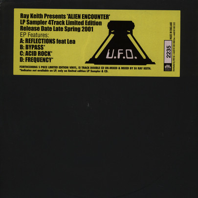 Ray Keith - Alien Encounter Sampler EP | UFO (UFO 002EP)
