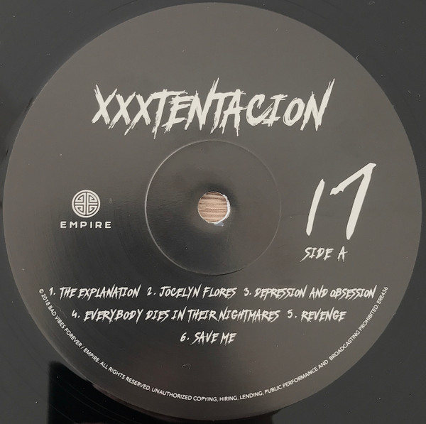 Xxxtentacion - 17 | Bad Vibes Forever (ERE436) - 3