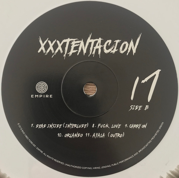 Xxxtentacion - 17 | Bad Vibes Forever (ERE436) - 4