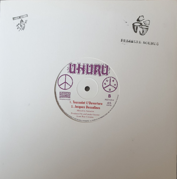 Scientist - Malcolm X/Marcus Mosiah Garvey/Toussaint L'Ouverture/Jacques Dessalines | Pressure Sounds (PST1014) - 4 Scientist - Malcolm X/Marcus Mosiah Garvey/Toussaint L'Ouverture/Jacques Dessalines | Pressure Sounds (PST1014) - 4