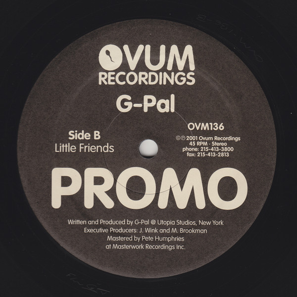 G-Pal - Warning | Ovum Recordings (OVM136) - 2