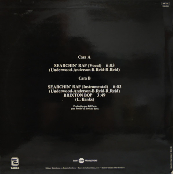 Bon Rock & The Rythem Rebellion - Searching Rap | Zafiro (00S-590) - 2