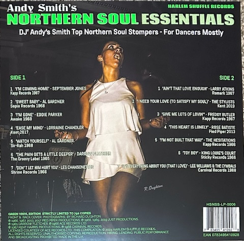 Various - Andy Smith's Northern Soul Essentials | Harlem Shuffle Records (HSNSS-LP-0006) - 2 Various - Andy Smith's Northern Soul Essentials | Harlem Shuffle Records (HSNSS-LP-0006) - 2