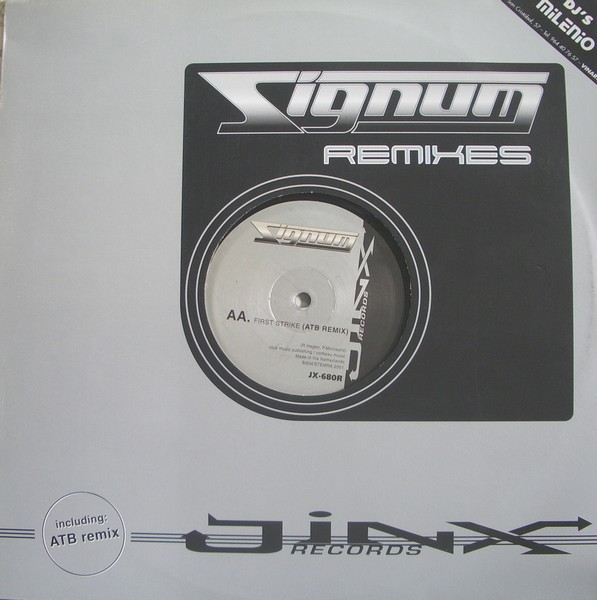 Signum - Five Yards / First Strike (ATB Remix) | Jinx Records (JX-680R) - main Signum - Five Yards / First Strike (ATB Remix) | Jinx Records (JX-680R) - main