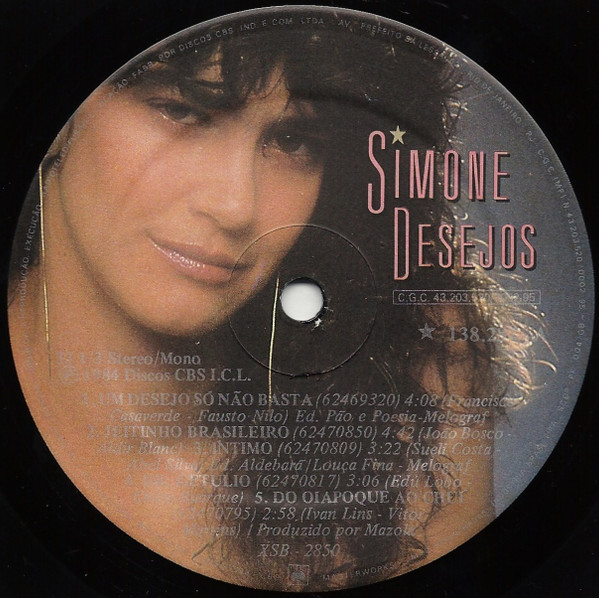 Simone - Desejos | CBS (138287) - 3 Simone - Desejos | CBS (138287) - 3