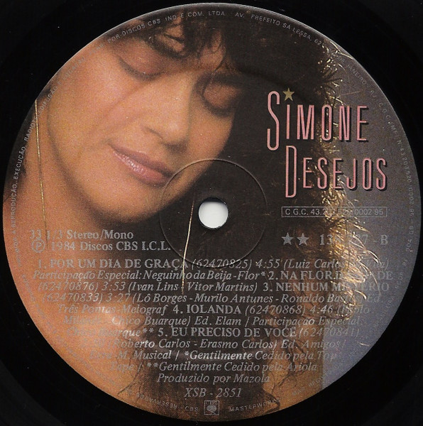 Simone - Desejos | CBS (138287) - 4 Simone - Desejos | CBS (138287) - 4