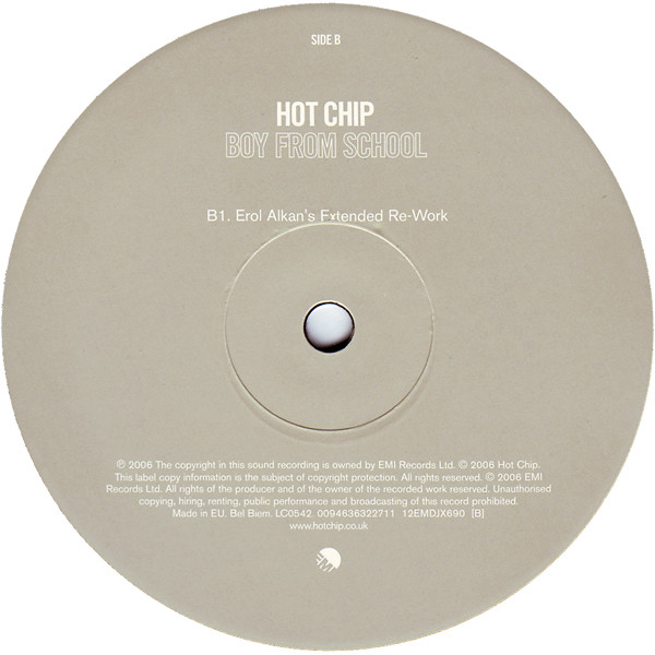 Hot Chip - Boy From School | EMI (12EMDJX690) - 4 Hot Chip - Boy From School | EMI (12EMDJX690) - 4