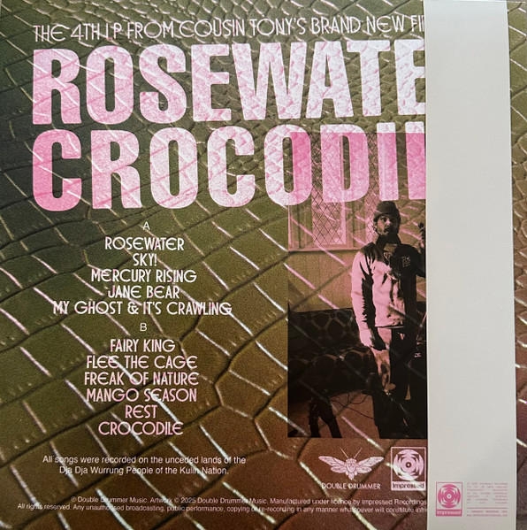 Cousin Tony's Brand New Firebird - Rosewater Crocodile | Impressed Recordings (IMP168) - 2 Cousin Tony's Brand New Firebird - Rosewater Crocodile | Impressed Recordings (IMP168) - 2