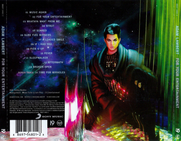 Adam Lambert - For Your Entertainment | 19 Recordings (88697 54801 2) - 2 Adam Lambert - For Your Entertainment | 19 Recordings (88697 54801 2) - 2