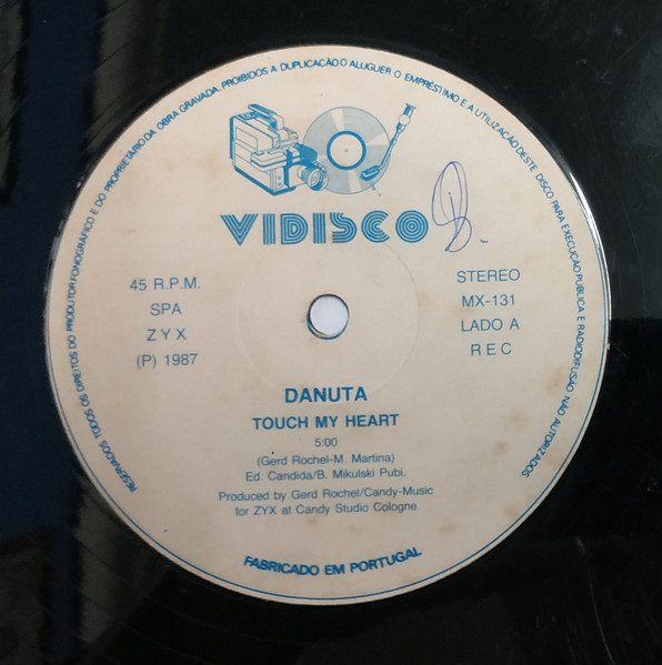 Danuta - Touch My Heart | Vidisco (MX-131) - 3