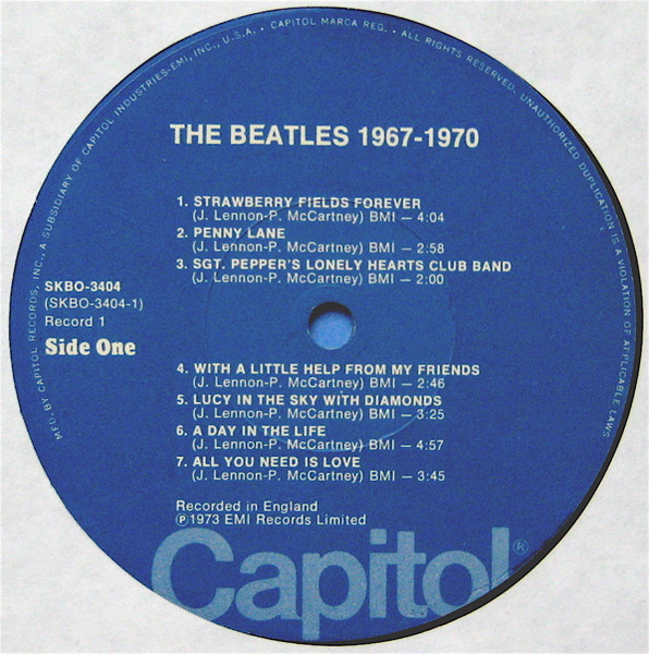 The Beatles - 1967-1970 | Capitol Records (SKBO-3404) - 4 The Beatles - 1967-1970 | Capitol Records (SKBO-3404) - 4
