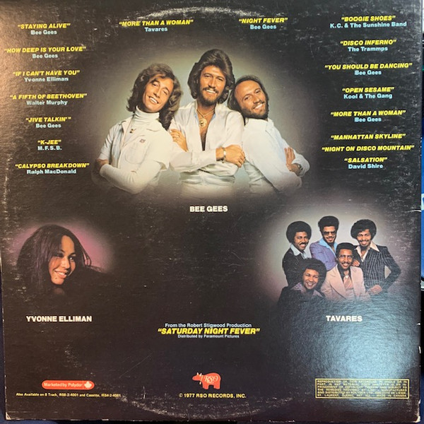 Various - Saturday Night Fever (The Original Movie Sound Track) | RSO (RS-2-4001) - 2