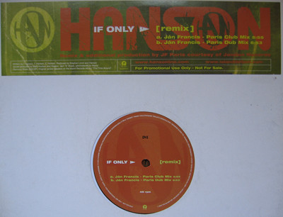 Hanson - If Only (Remix) | Island Records (HJFPV1) - main